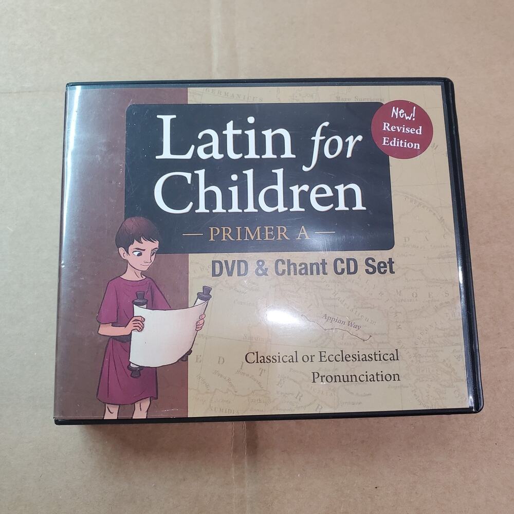 Classical Academic Press Latin for Children Primer A DVD & Chant CD Set UNTESTED